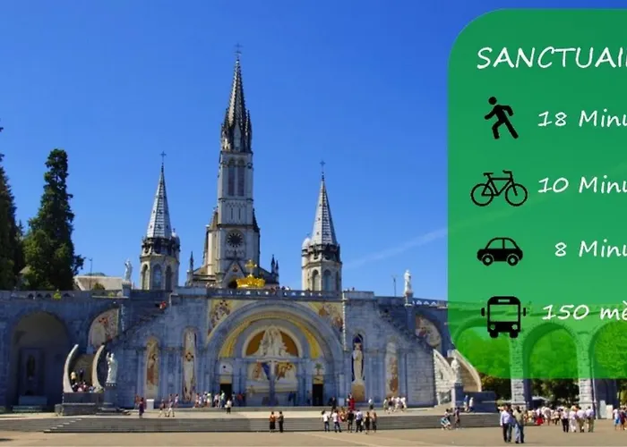 Apartment L'evasion Lourdaise Terrasse Centre Parking Wifi *