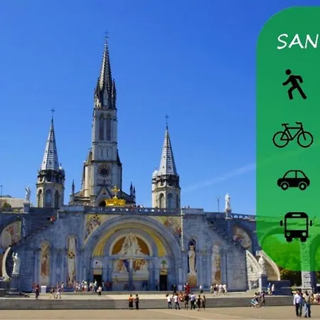 شقة L'evasion Lourdaise Terrasse Centre Parking Wifi *